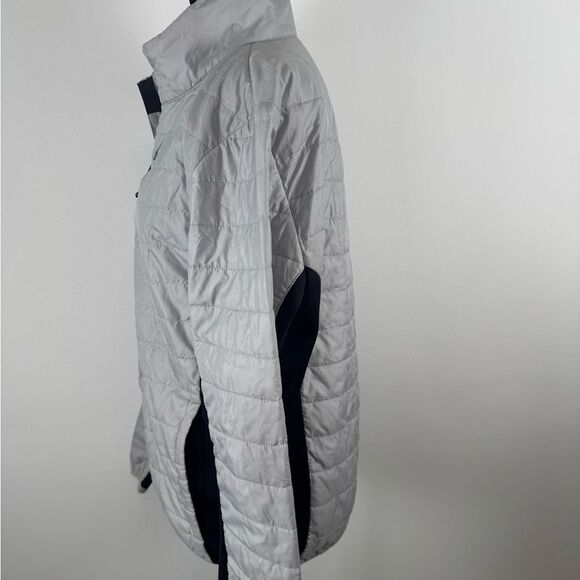 Spyder men’s small Silver Jacket with Quilted Design grey and black - Picture 11 of 16